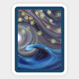 Swirling Sea Sticker